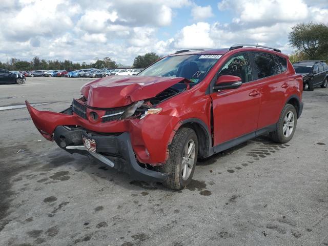 TOYOTA RAV4 XLE 2013 with VIN 2T3RFREV9DW070645 - Photo from auction