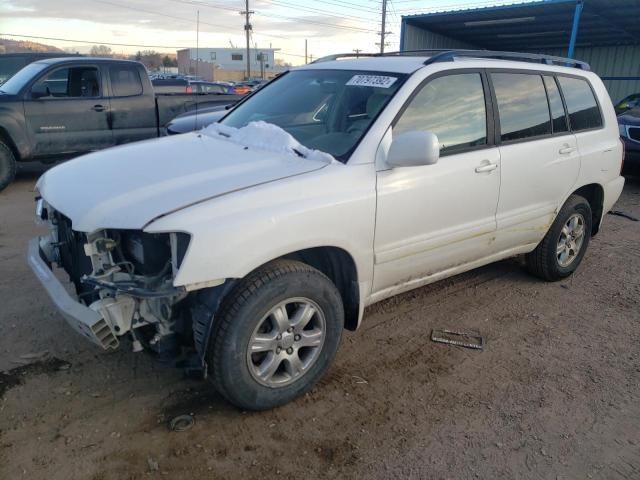 TOYOTA HIGHLANDER 2007 with VIN JTEEP21A370203412 - Photo from auction