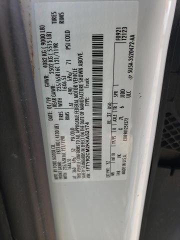 Photo 14 from auction – 2019 FORD TRANSIT T- with VIN 1FTYR2CM2KKA52174