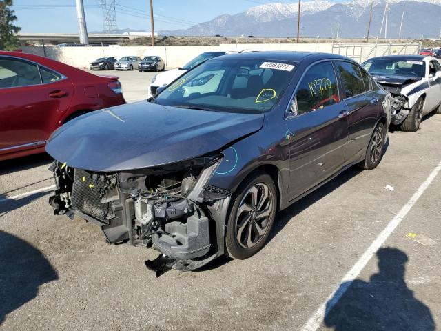 HONDA ACCORD EXL 2017 with VIN 1HGCR2F87HA025013 - Photo from auction