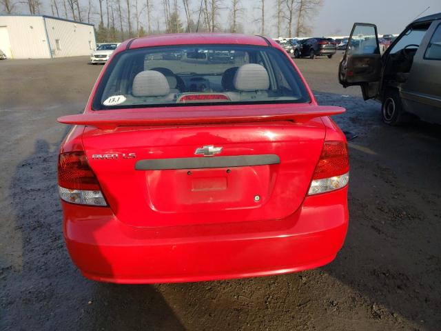 Photo 6 from auction – 2005 CHEVROLET AVEO with VIN KL1TD52615B491651