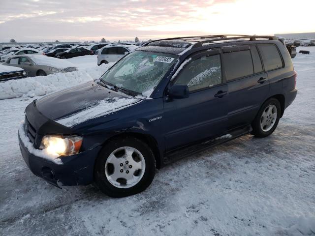 TOYOTA HIGHLANDER 2006 with VIN JTEEP21A260149387 - Photo from auction