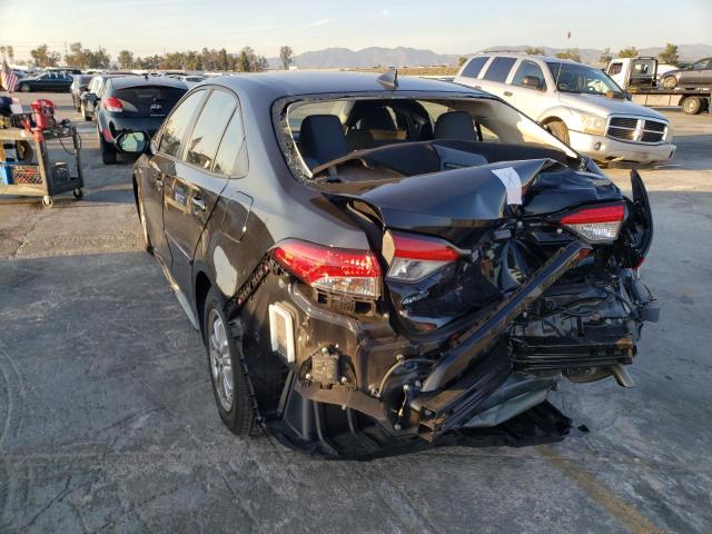 Photo 2 from auction – 2021 TOYOTA COROLLA LE with VIN JTDEAMDE3MJ016127