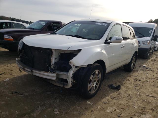Photo 1 from auction – 2008 ACURA MDX with VIN 2HNYD282X8H539557