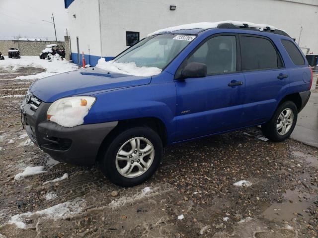 KIA SPORTAGE E 2007 with VIN KNDJE723677394790 - Photo from auction