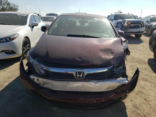 Photo 5 from auction – 2012 HONDA CIVIC LX with VIN 2HGFB2F52CH590125