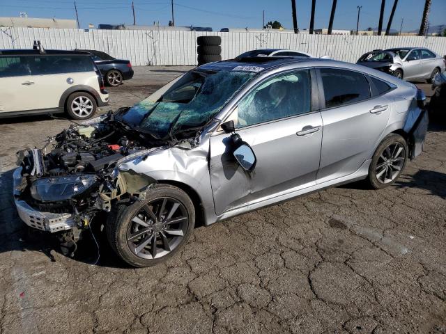 HONDA CIVIC EX 2020 with VIN 19XFC1F36LE201485 - Photo from auction