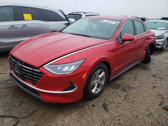 HYUNDAI SONATA SE 2021 with VIN 5NPEG4JA4MH064356 - Photo from auction