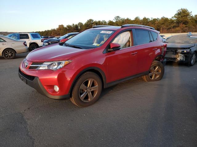 TOYOTA RAV4 XLE 2015 with VIN JTMRFREV9FD122274 - Photo from auction