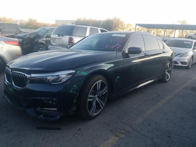 BMW 740 I 2016 with VIN WBA7E2C56GG714507 - Photo from auction