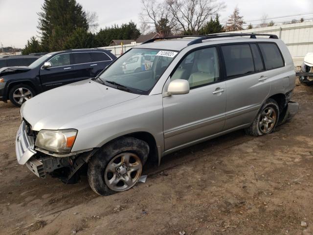 TOYOTA HIGHLANDER 2004 with VIN JTEGD21A840100466 - Photo from auction