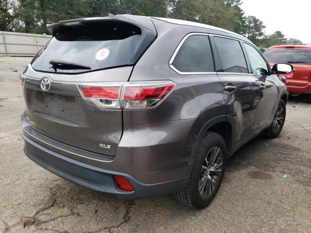 Photo 3 from auction – 2016 TOYOTA HIGHLANDER with VIN 5TDKKRFH0GS505631