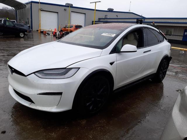 TESLA MODEL X 2022 with VIN 7SAXCBE62NF357223 - Photo from auction