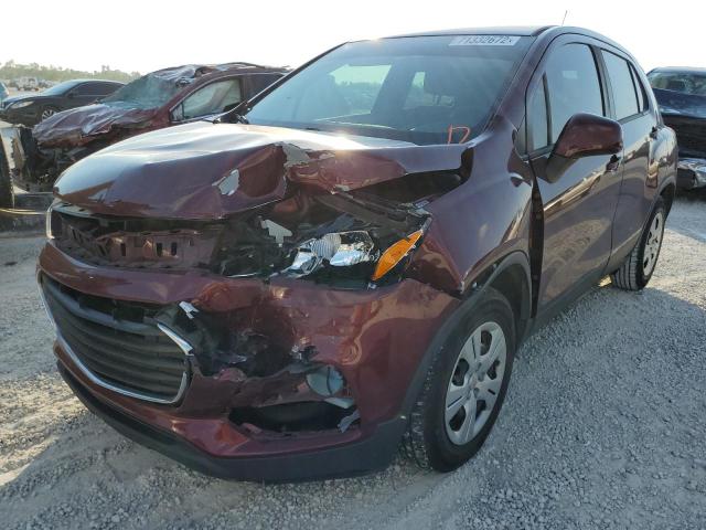 CHEVROLET TRAX LS 2017 with VIN 3GNCJKSB9HL273819 - Photo from auction