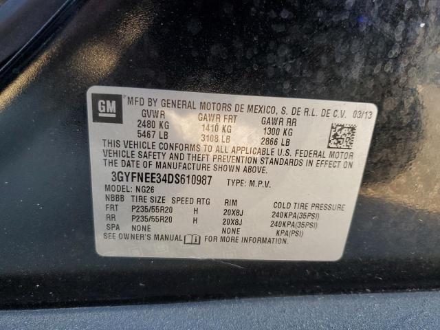 Photo 14 from auction – 2013 CADILLAC SRX PREMIU with VIN 3GYFNEE34DS610987