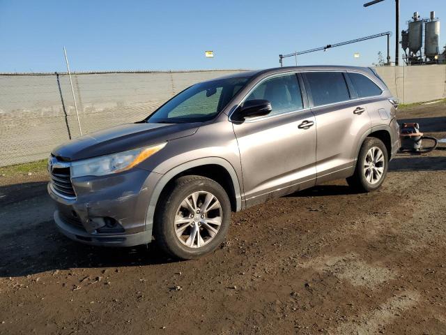 TOYOTA HIGHLANDER 2014 with VIN 5TDZKRFH3ES018483 - Photo from auction