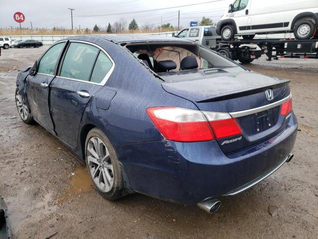 Photo 2 from auction – 2014 HONDA ACCORD SPO with VIN 1HGCR2F52EA093950