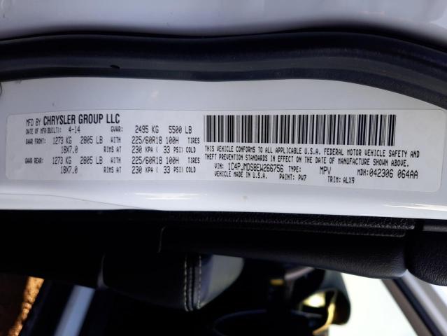 Photo 14 from auction – 2014 JEEP CHEROKEE L with VIN 1C4PJMDS8EW266756