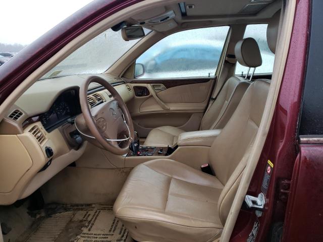 Photo 7 from auction – 2002 MERCEDES-BENZ E with VIN WDBJF65J02B409225