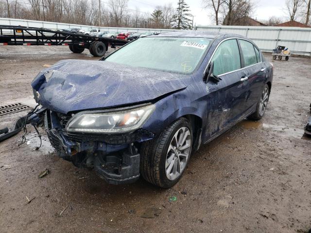 HONDA ACCORD SPO 2014 with VIN 1HGCR2F52EA093950 - Photo from auction