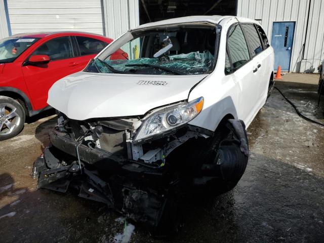 TOYOTA SIENNA L 2020 with VIN 5TDZZ3DC2LS043968 - Photo from auction