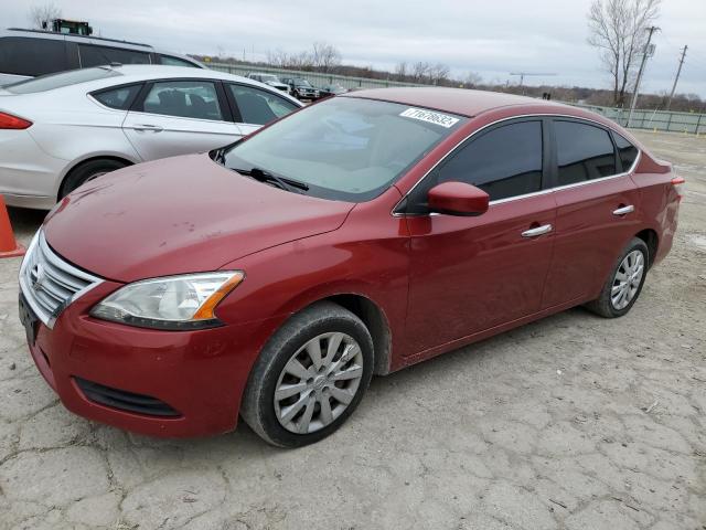 NISSAN SENTRA S 2014 with VIN 3N1AB7AP5EY248294 - Photo from auction