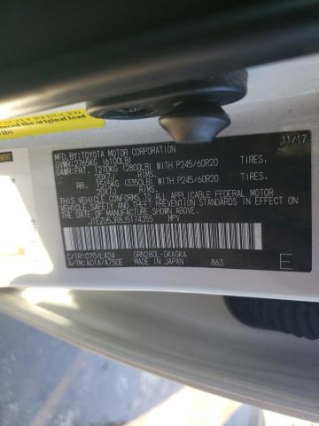 Photo 10 from auction – 2018 TOYOTA 4RUNNER SR with VIN JTEZU5JR8J5174355