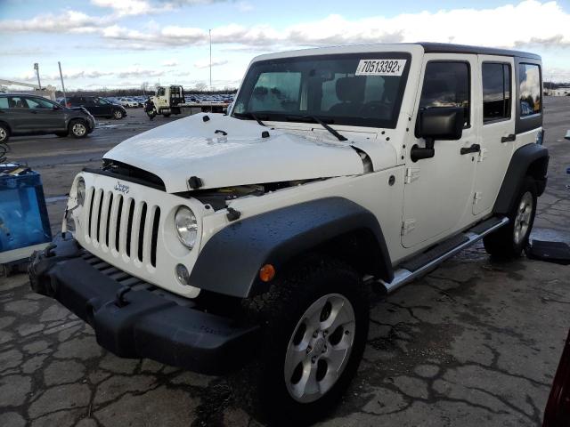 JEEP WRANGLER U 2014 with VIN 1C4BJWDG8EL304540 - Photo from auction
