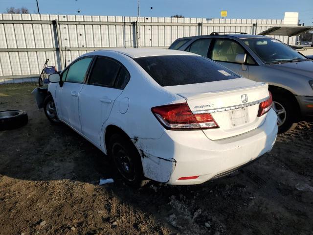 Photo 2 from auction – 2013 HONDA CIVIC LX with VIN 19XFB2F59DE230197