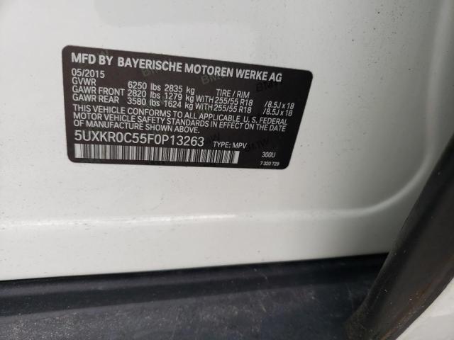 Photo 14 from auction – 2015 BMW X5 XDRIVE3 with VIN 5UXKR0C55F0P13263