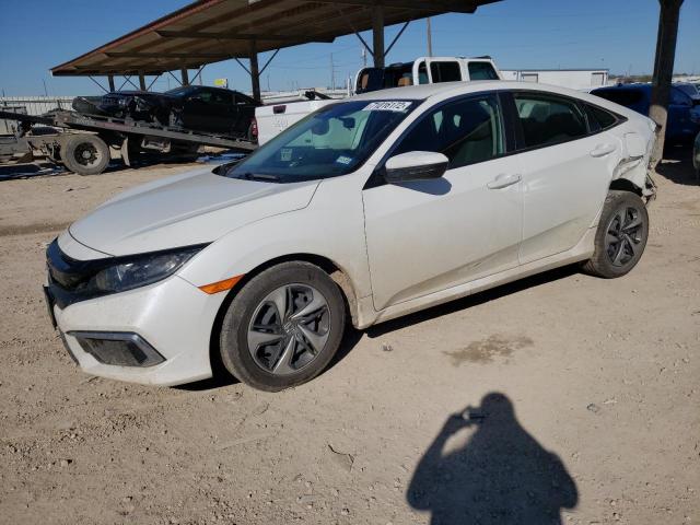 HONDA CIVIC LX 2020 with VIN 19XFC2F67LE024316 - Photo from auction