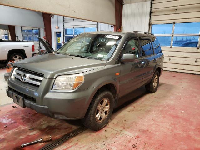 HONDA PILOT VP 2008 with VIN 5FNYF182X8B012036 - Photo from auction
