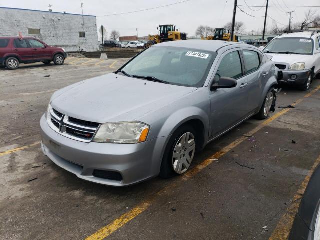 Photo 1 from auction – 2014 DODGE AVENGER SE with VIN 1C3CDZABXEN160424