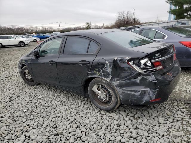 Photo 2 from auction – 2014 HONDA CIVIC LX with VIN 19XFB2F51EE207935