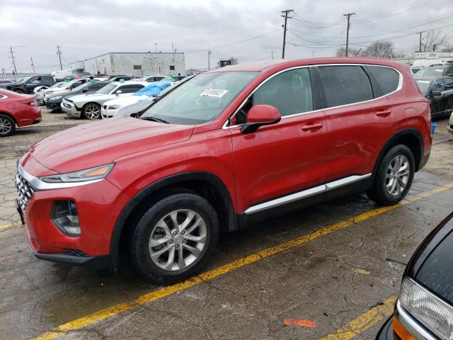 HYUNDAI SANTA FE S 2019 with VIN 5NMS2CAD2KH098960 - Photo from auction