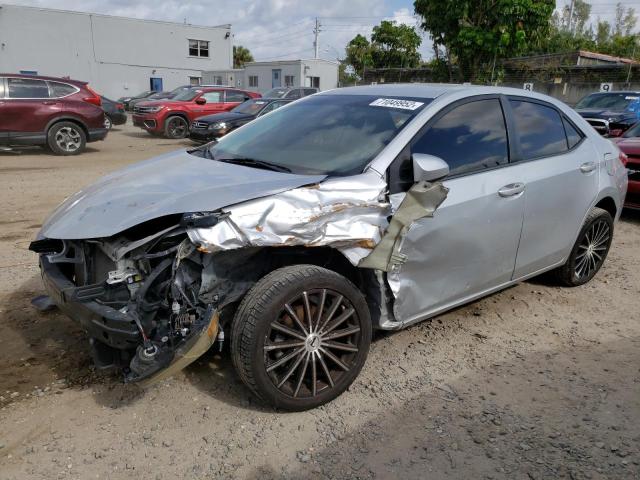 TOYOTA COROLLA L 2015 with VIN 2T1BURHE4FC249949 - Photo from auction