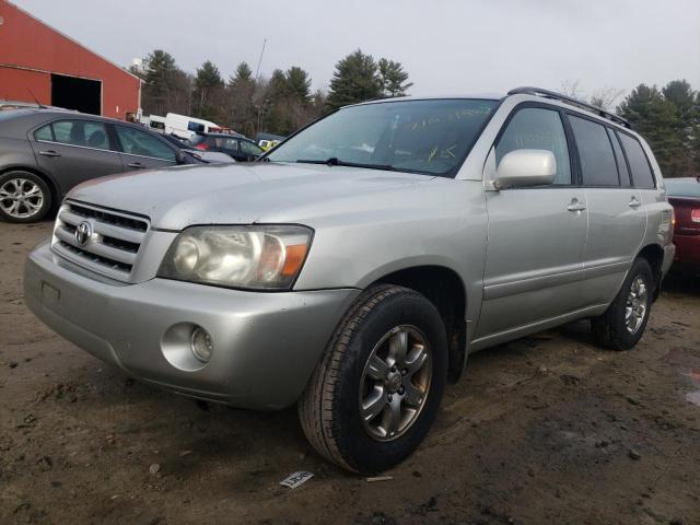 TOYOTA HIGHLANDER 2005 with VIN JTEDP21A250045668 - Photo from auction