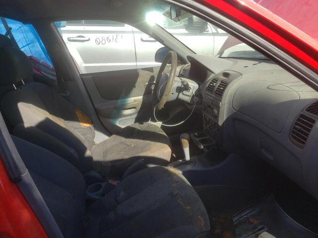 Photo 5 from auction – 2002 HYUNDAI ACCENT GL with VIN KMHCG45C42U381863