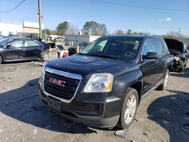 GMC TERRAIN SL 2017 with VIN 2GKALMEK7H6281122 - Photo from auction