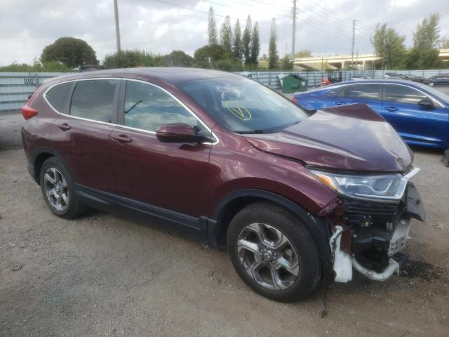 Photo 4 from auction – 2019 HONDA CR-V EX with VIN 2HKRW1H5XKH511166