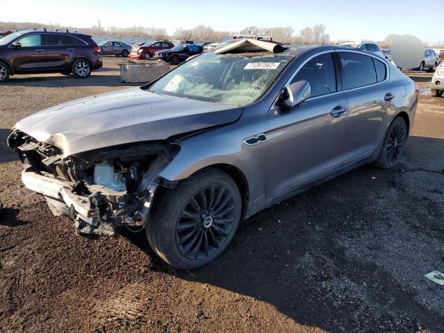 KIA K900 2015 with VIN KNALW4D42F6021628 - Photo from auction