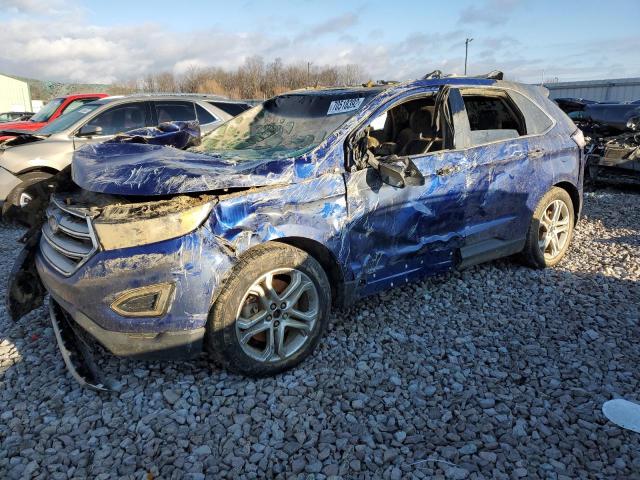 FORD EDGE TITAN 2015 with VIN 2FMTK4K98FBC10584 - Photo from auction