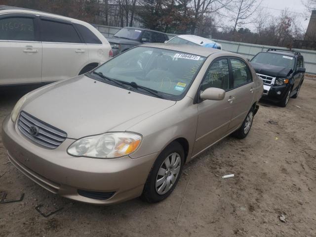 TOYOTA COROLLA 2004 with VIN 2T1BR32E84C232429 - Photo from auction