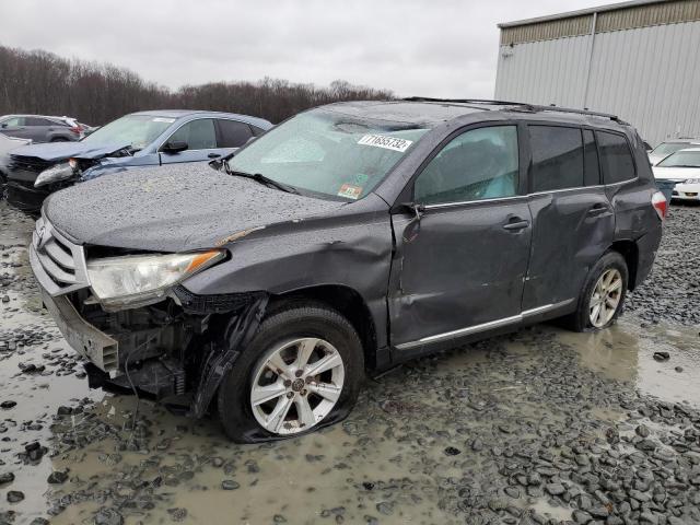 TOYOTA HIGHLANDER 2013 with VIN 5TDBK3EH5DS234754 - Photo from auction