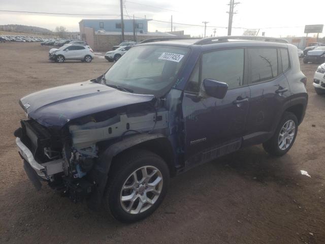 JEEP RENEGADE L 2017 with VIN ZACCJBBB0HPG07445 - Photo from auction