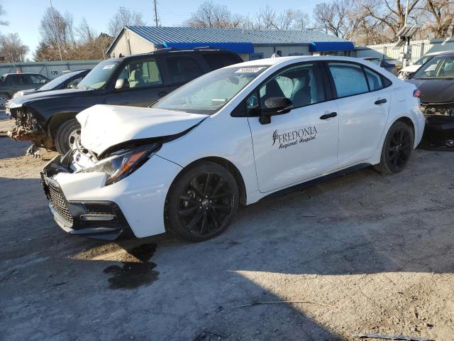Photo 1 from auction – 2021 TOYOTA COROLLA SE with VIN 5YFS4MCE3MP057753