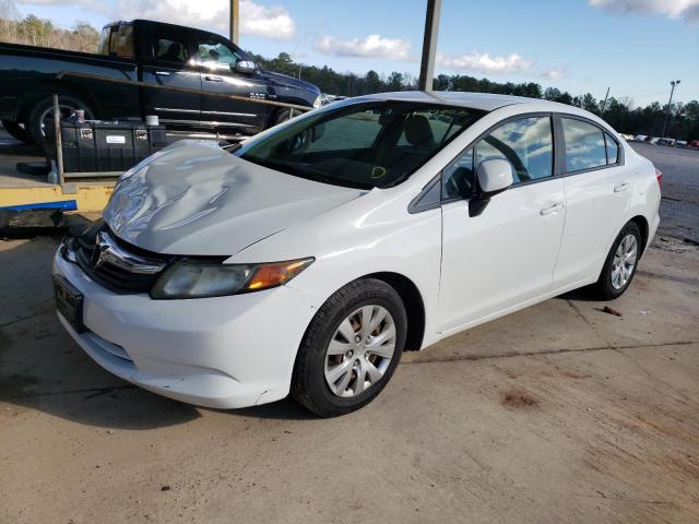 HONDA CIVIC LX 2012 with VIN 2HGFB2F53CH609734 - Photo from auction