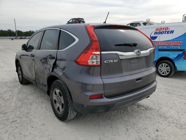 Photo 2 from auction – 2016 HONDA CR-V LX with VIN 2HKRM3H38GH532864