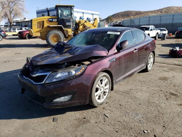 KIA OPTIMA EX 2013 with VIN 5XXGN4A75DG202503 - Photo from auction