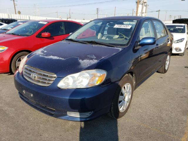 TOYOTA COROLLA CE 2003 with VIN 1NXBR32E13Z016287 - Photo from auction